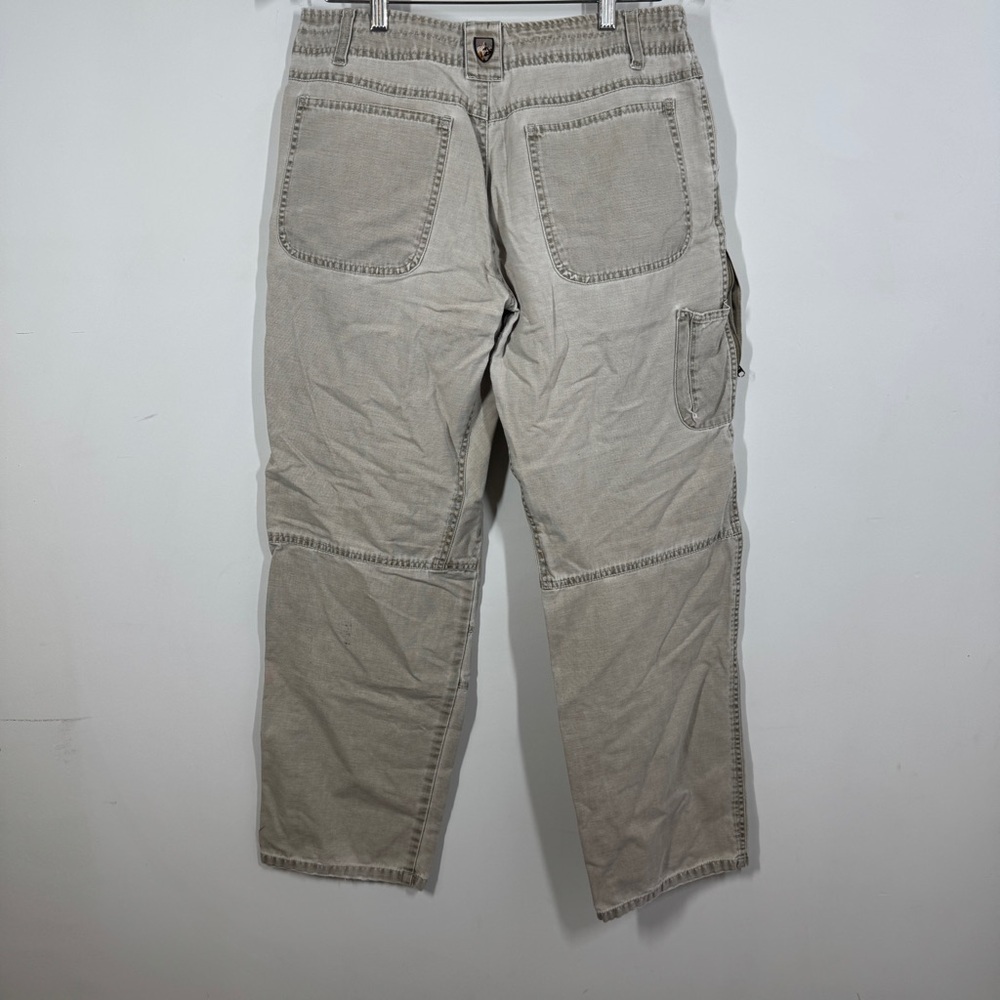 KUHL Khaki Utility Outdoor Pants Size 32x32 Hiking Travel Workwear - Picture 10 of 15